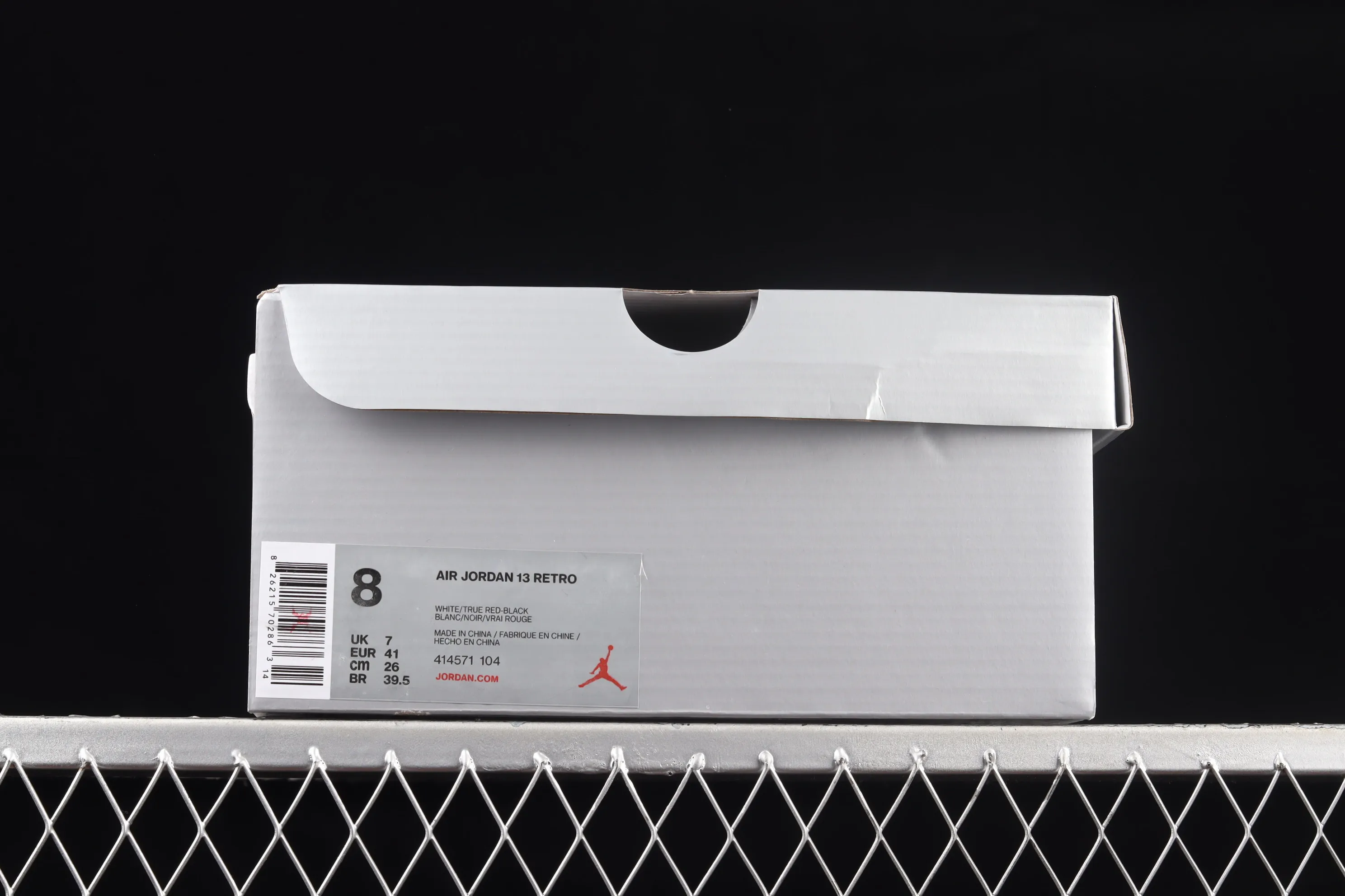 All categories Air Jordan Jordan series basketball shoes Air Jordan 13 pure original version Air Jordan AJ13 Retro AJ13 Joe 13 black and white panda 414571-104
